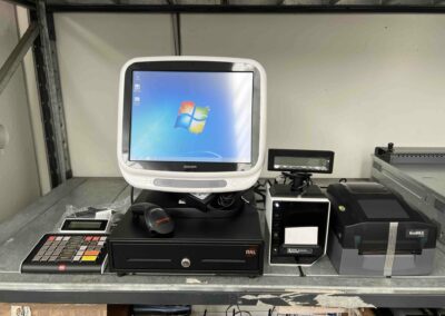 REGISTRATORE DI CASSA AXON POS COMPLETO DI ACCESSORI
