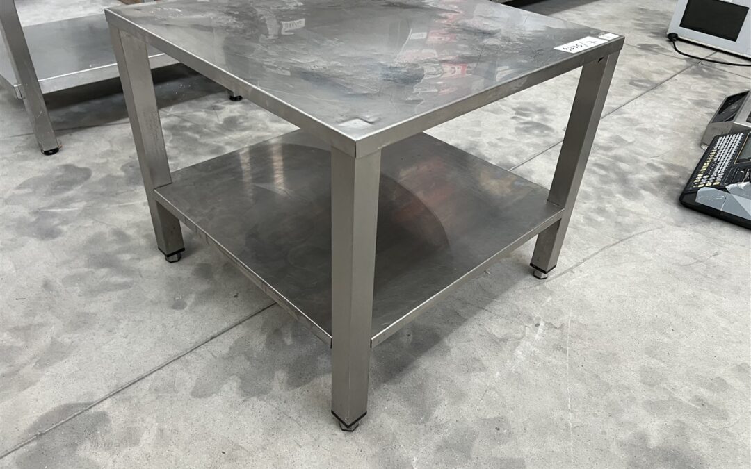 BANCO BASSO ACCIAIO INOX 60×60