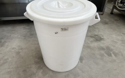 CONTENITORE IN PLASTICA Ø 50 cm