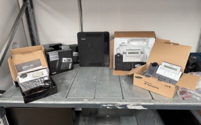 CENTRALINO TELEFONICO SAMSUNG CON 8 TELEFONI